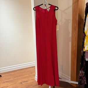 Chic Red Maxi Dress
